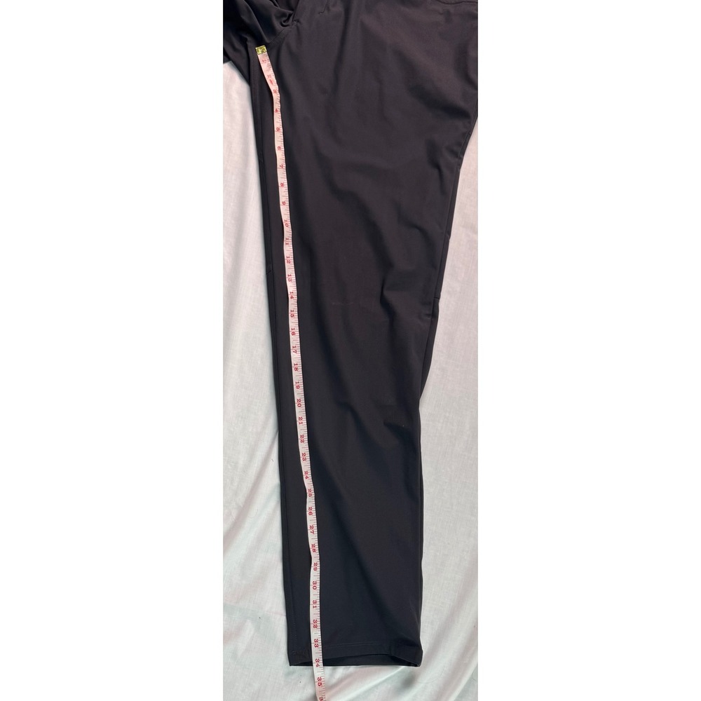 Lululemon ABC Pant Classic Warpstreme Black Mens 38x34 Five Pocket Trousers - Picture 10 of 15